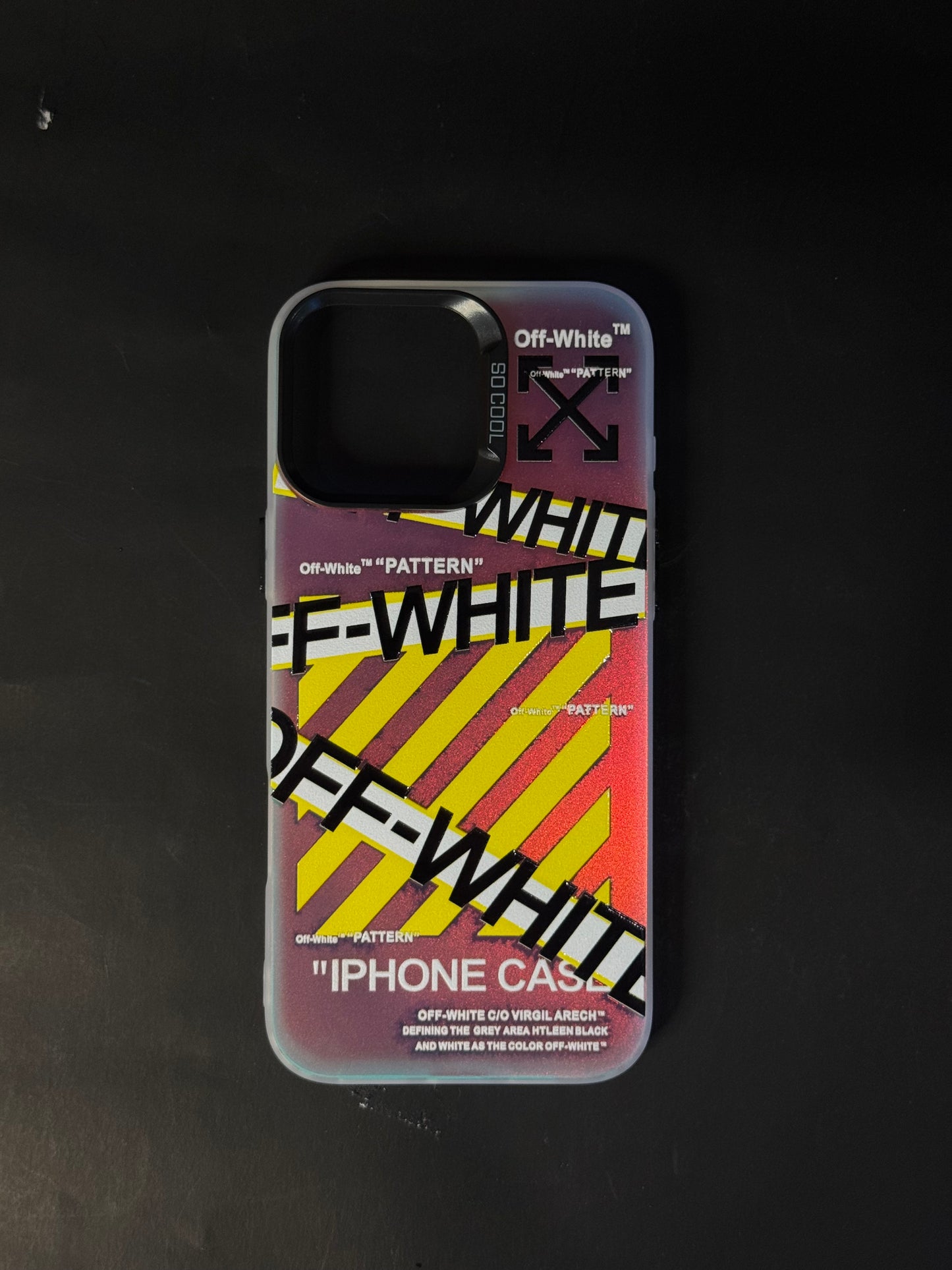 Off white holografica