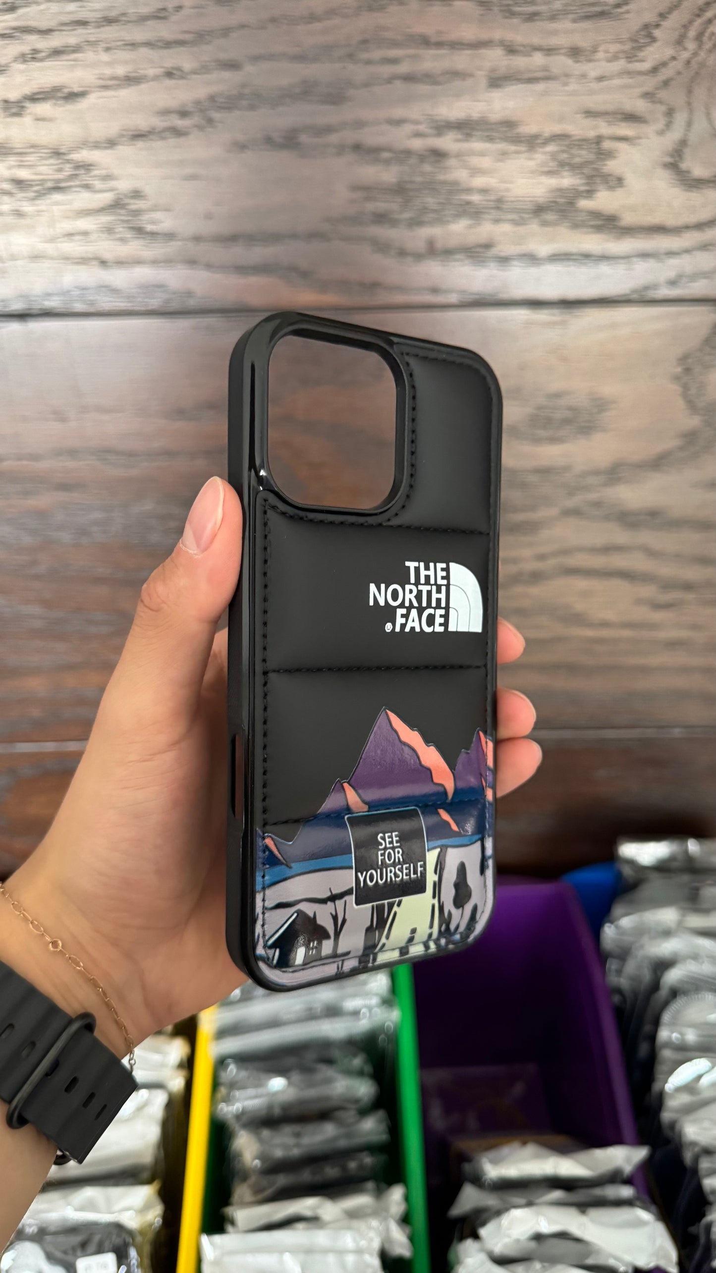 North face 3D black