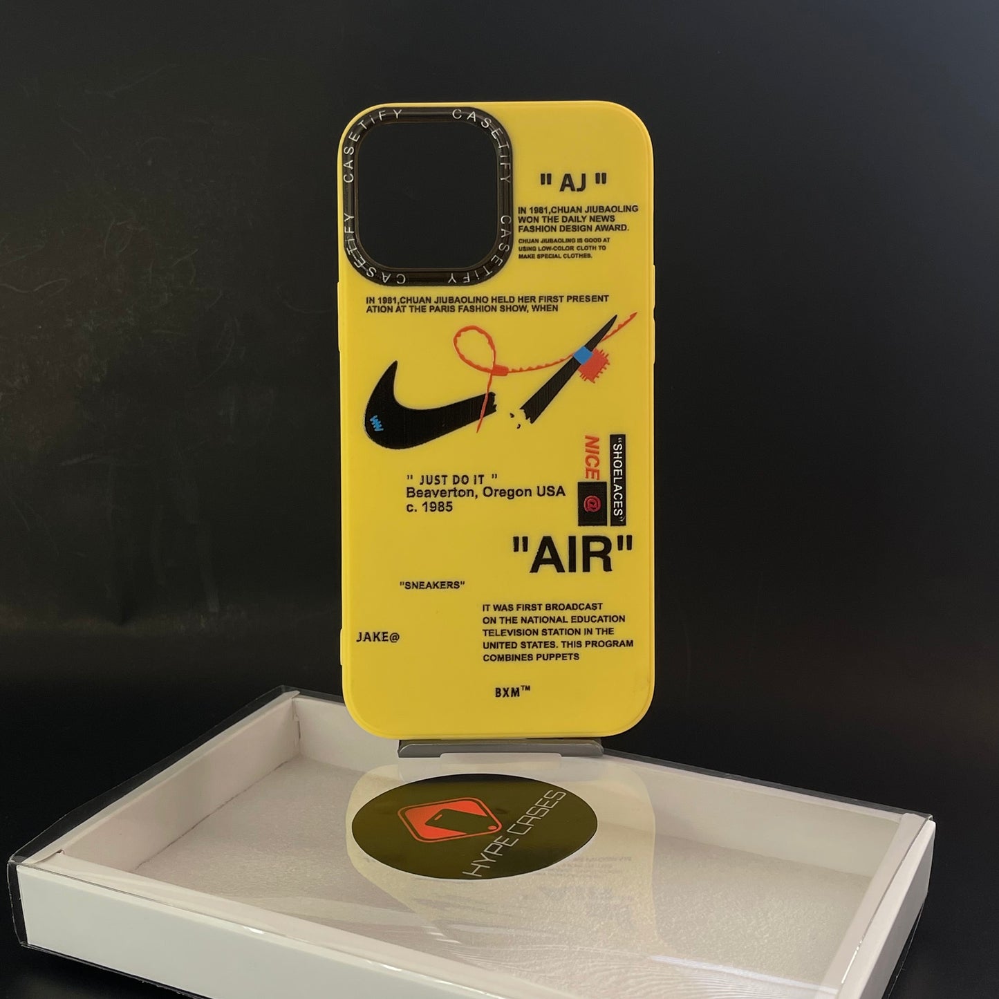 Nike X Off White yellow