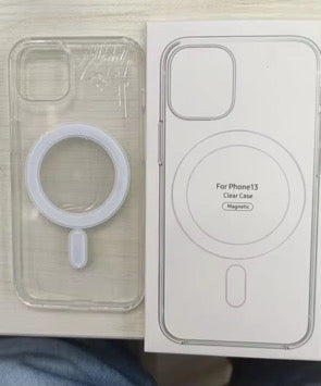 100 piezas MagSafe transparente