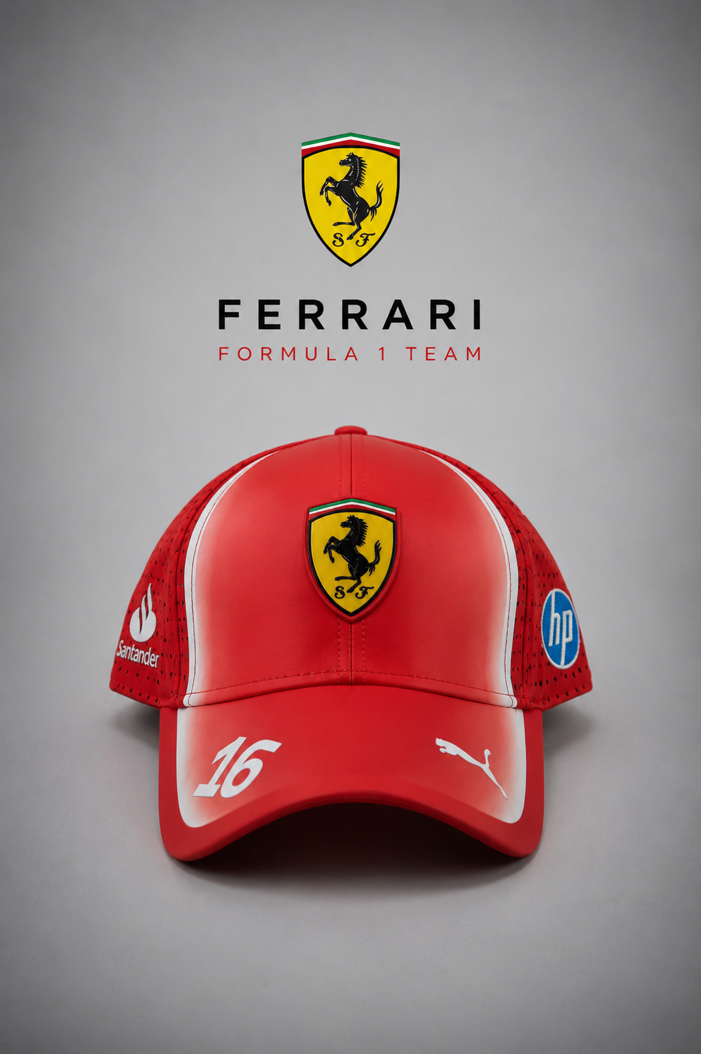 Gorra Ferrari F1 roja
