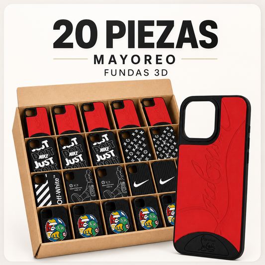 20 Fundas 3D