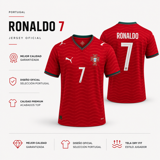 Jersey Ronaldo Mundial 2026