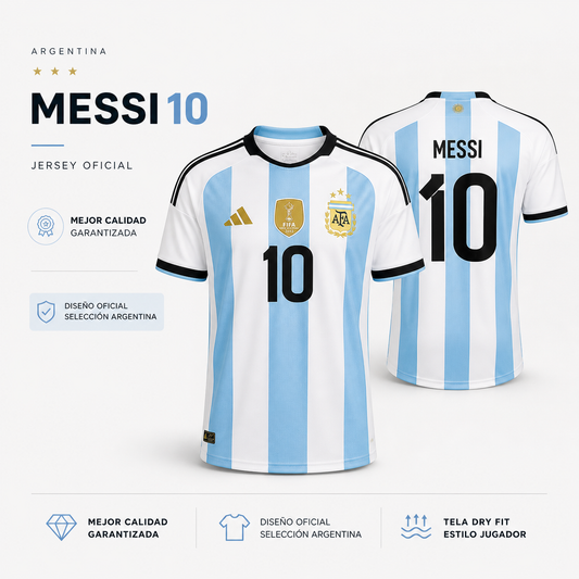Jersey Messi Mundial 2026