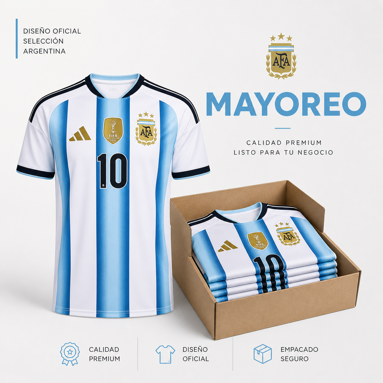 MAYOREO Jersey Messi 2026