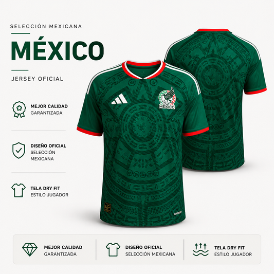 Jersey México Mundial 2026